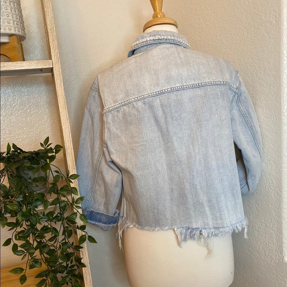 🆕HIDDEN Distressed Denim Jacket - Picture 10 of 11